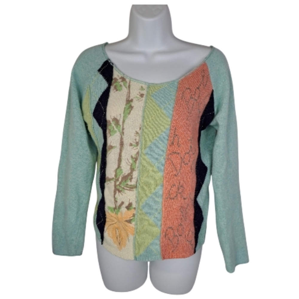 Free People Woolโ Blend Bohemian Knit Sweater